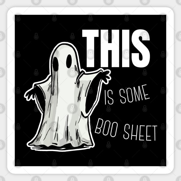 THIS is some boo sheet (dark) Sticker by Rotten Apple